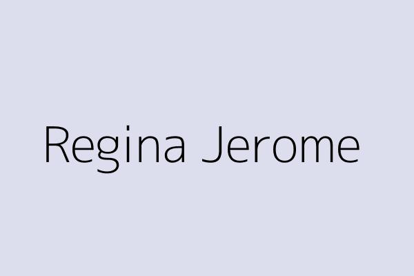 Regina Jerome